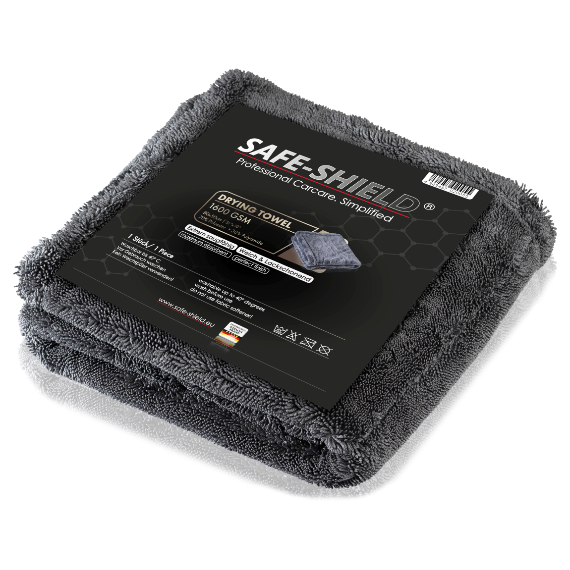 Safe-Shield Auto-Trockentuch mit 1600 GSM