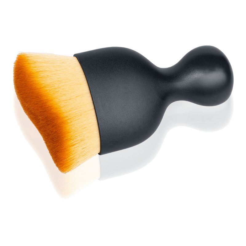 Ultra Soft Interior Detailing Brush with soft yellow bristles