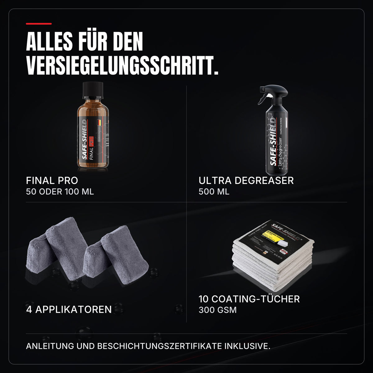 Keramikversiegelung Set Final PRO