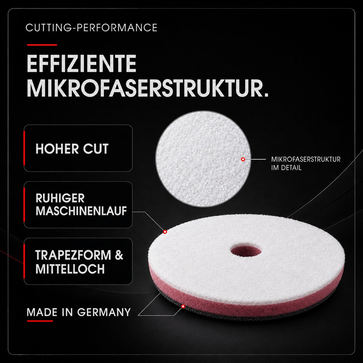 Microfiber Cutting Polishing Pad